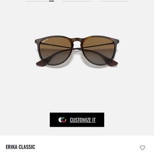 Ray Ban polarized Erika Classic sunglasses Havana tortoise